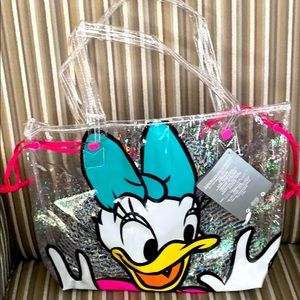 DISNEY DAISY DUCK GIRL’s SWIM TOTE BAG